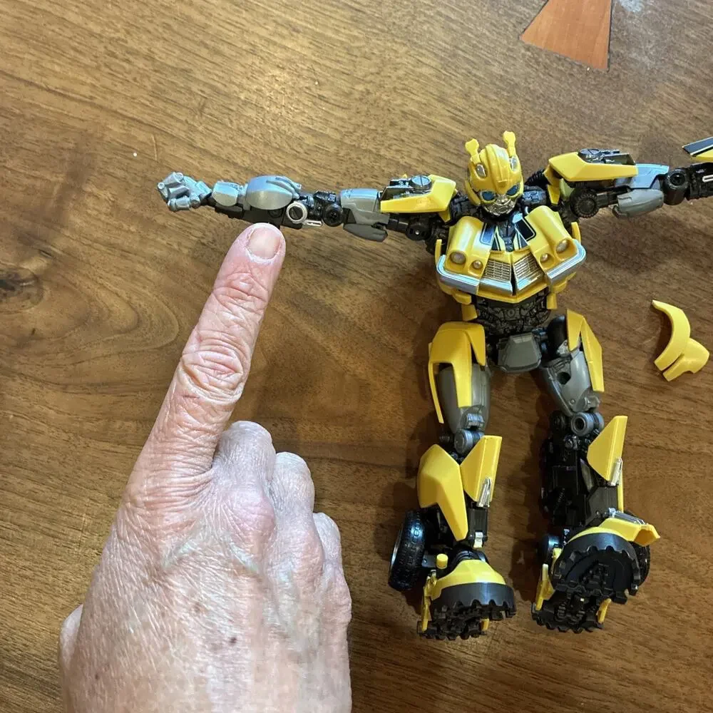 Transformers Yolopark Amk Bumblebee Rise Of The Beasts Model INCOMPLETE